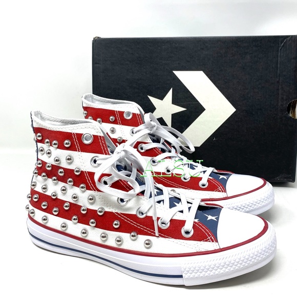 Converse Ctas High Canvas Garnet American Women’s - Picture 5 of 11